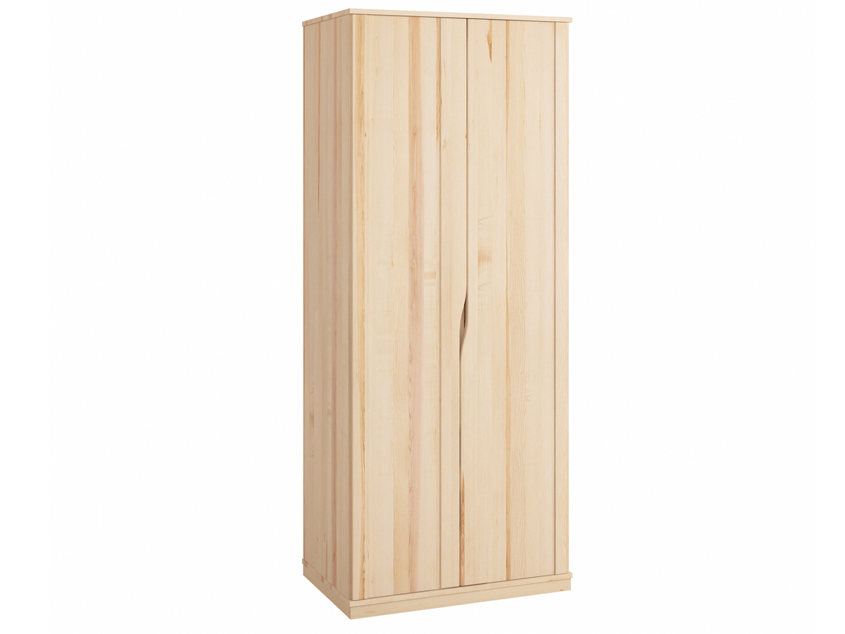 Kleiderschrank aus Esche „Astrid“ 2-türig, Höhe 235 cm