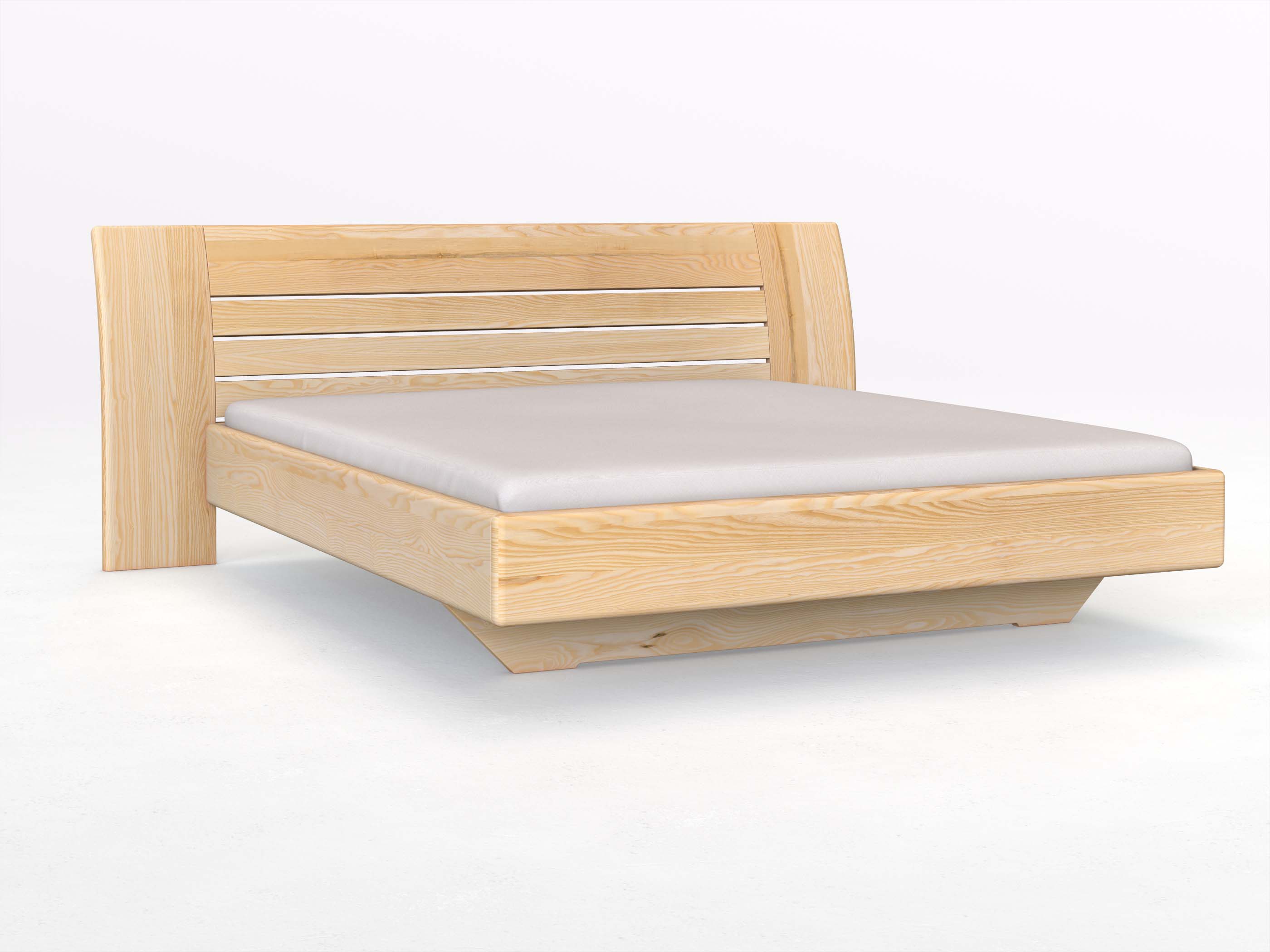 Eschenbett Hell „Bea“ in 180 x 200 cm