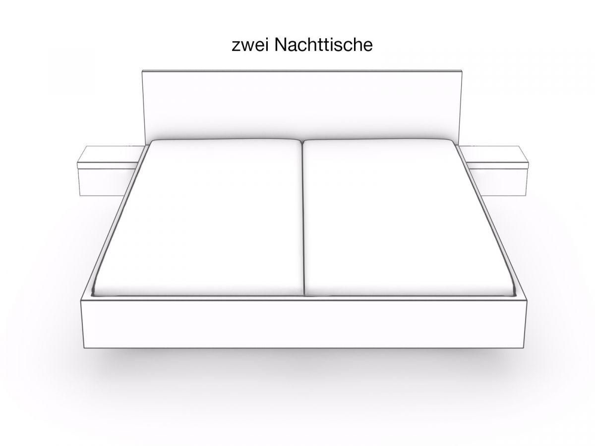zwei Nachttische