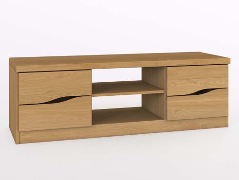 Lowboard / TV-Board „Astrid“ aus Eiche Hell