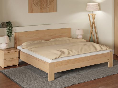 Zirbenbett „Bianca“ in 180 x 200 cm