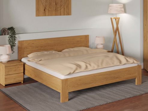 Bett „Bianca“ aus Eiche in 180 x 200 cm