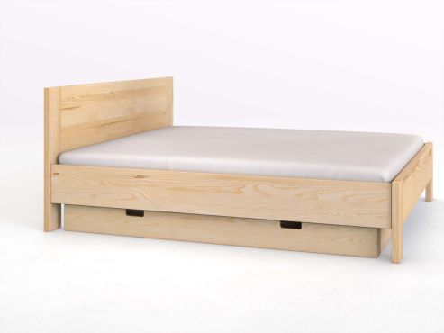 Bettkasten / Unterbettkommode „Sebastian“ Esche