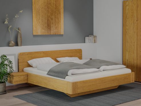 Bett „Clara“ aus Massivholz in 180 x 200 cm