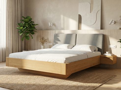 Massivholzbett „Cloe“ 