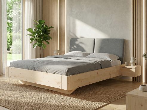 Zirbenbett „Clara“ in 180 x 200 cm