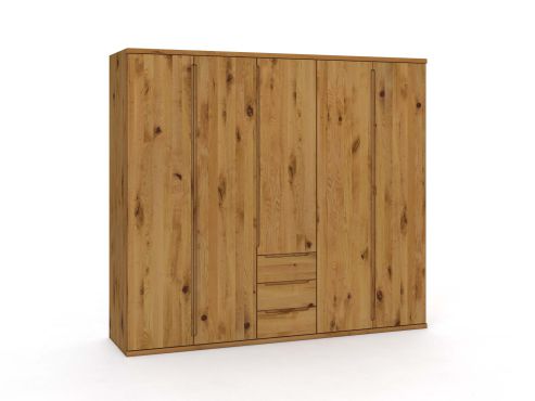 Drehtürenschrank „Valentin“ Wildeiche 5-türig
