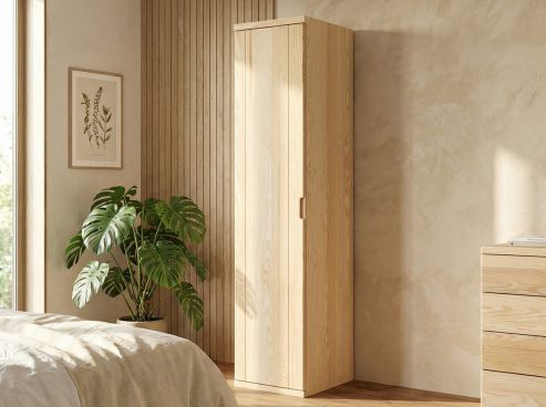 Drehtürenschrank „Egon“ Esche 1-türig