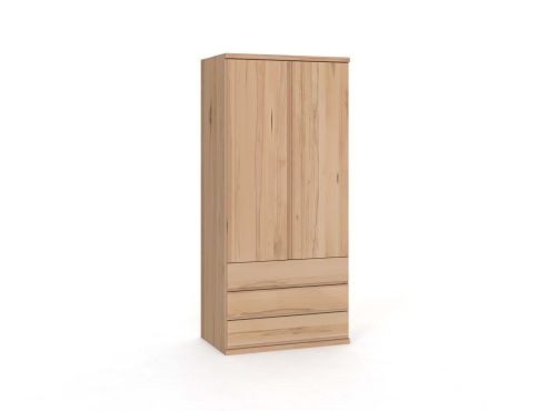 Drehtürenschrank „Egon“ Kernbuche 2-türig