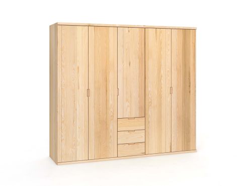 Drehtürenschrank „Egon“ Esche 5-türig