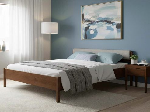 Zirbenbett „Bianca“ in 180 x 200 cm