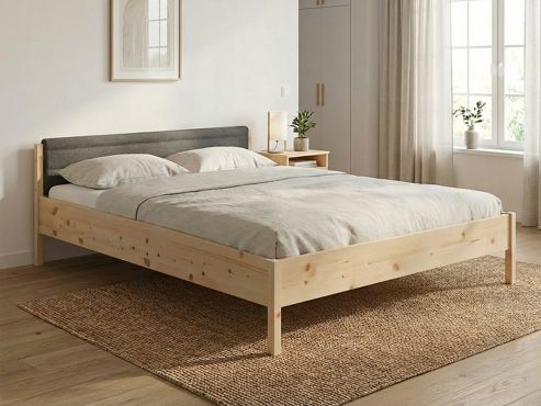 Zirbenbett „Bianca“ in 180 x 200 cm