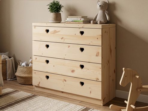 LaModula Zirbenholzkommode Patrizia