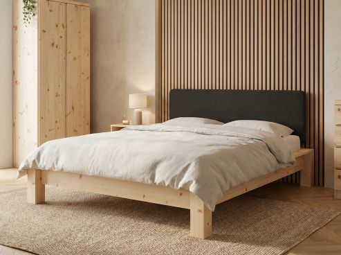 Zirbenholzbett "Ina" in 180 x 200 cm