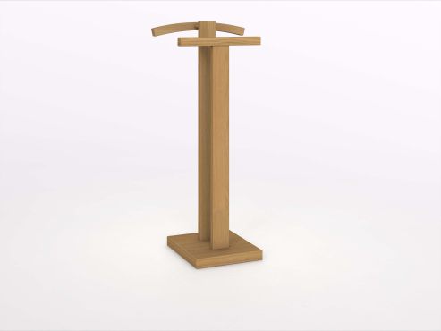 Kleiderständer „Johann“ aus Eiche Hell