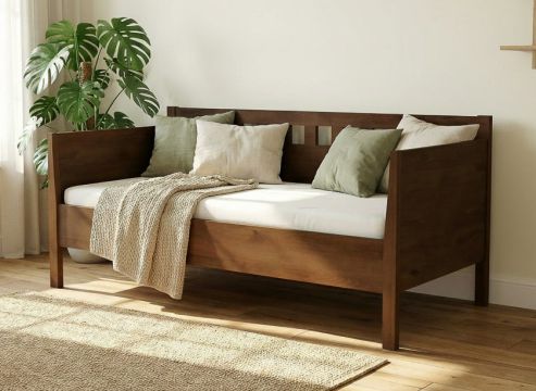 Sofabett „Katrin“ Kernbuche Dunkel