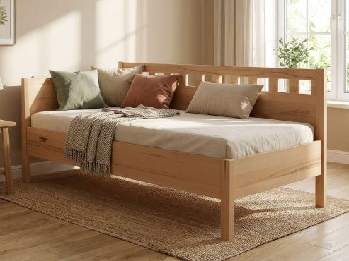 Sofabett „Katrin“ Kernbuche