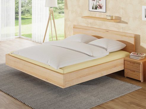 Eichenschlafzimmer mit Massivholzbett „Lukas“ 180 x 200 cm