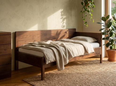 Sofabett „Marina“ Kernbuche Dunkel
