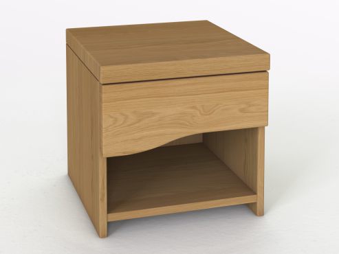 Nachttisch „Astrid“ aus Eiche Hell