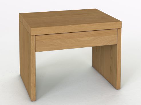 Nachttisch „Emil“ aus Eiche Hell