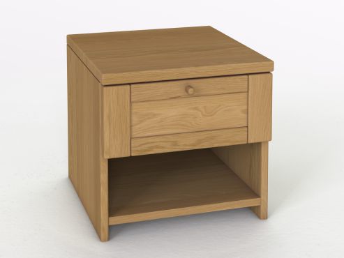 Nachtkästchen „Gerti“ aus Eiche Hell