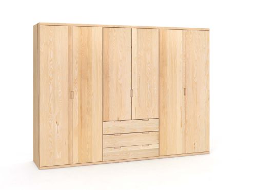 Drehtürenschrank „Romana“ Esche 6-türig