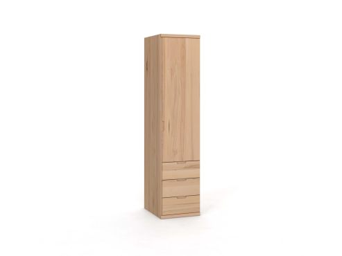 Drehtürenschrank „Romana“ Kernbuche 1-türig