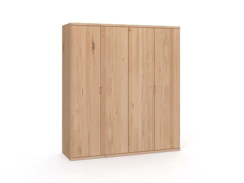 Drehtürenschrank „Romana“ Kernbuche 4-türig