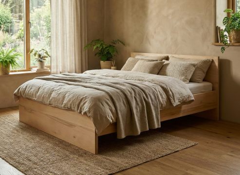 Buchenbett „Raphaela“ in 180 x 200 cm