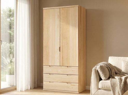 Drehtürenschrank „Romana“ Esche 2-türig