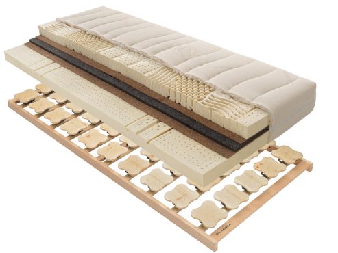 Schlafsystem „Romy & Tellerlattenrost" Rosshaar