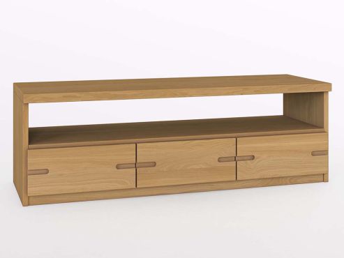 Lowboard „Stefan“ aus Eiche Hell