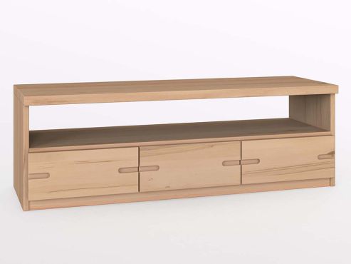 TV-Board aus Zirbenholz