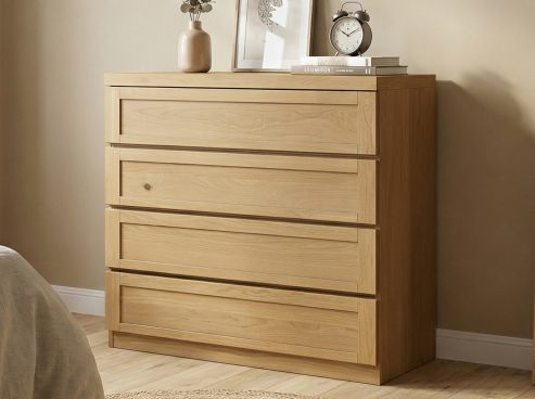 Eichenkommode Hell „Susanne“ 100 cm