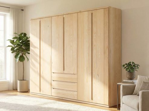 Drehtürenschrank „Valentin“ Esche 6-türig