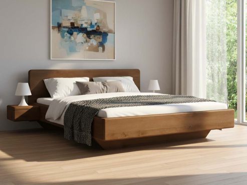 Zirbenbett „Valentina“ in 180 x 200 cm