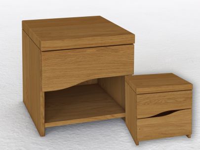 Nachttisch „Astrid“ aus Eiche