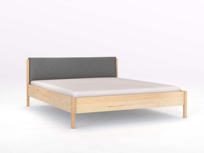 Bett Esche „Flora“ mit Polsterkopfteil