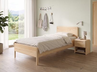 Kinder- & Jugendbett „Florentina“ Esche in 90 x 200 cm