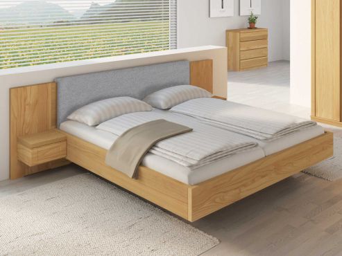Kastanienbett „Susanne“ mit Polsterkopfteil