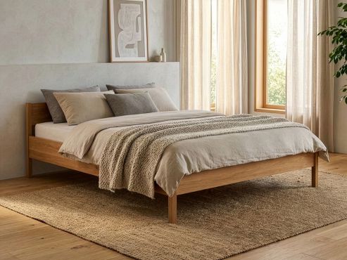 Zirbenbett „Bianca“ in 180 x 200 cm