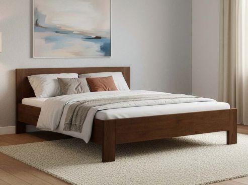 Zirbenbett „Bianca“ in 180 x 200 cm