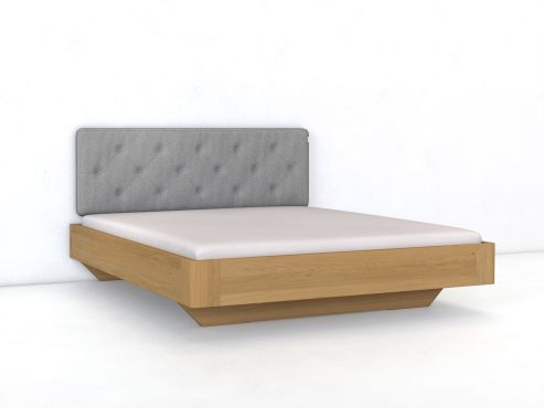 Bett „Clarissa“ Eiche Hell