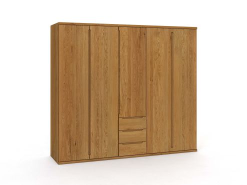 Drehtürenschrank „Valentin“ Eiche 5-türig