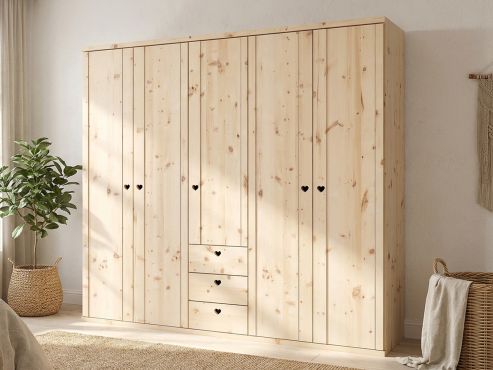 Zirbenschrank „Egon“ 5-türig