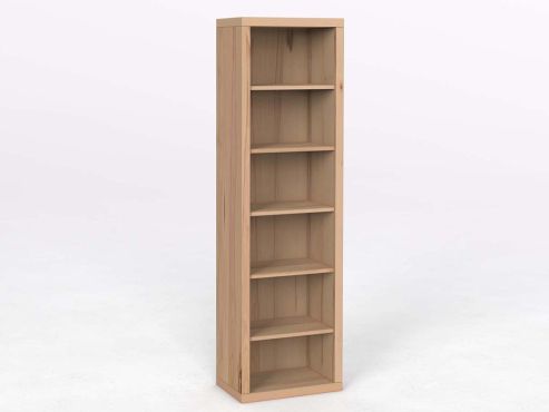 Zirbenregal "Ingrid" 50 cm, Höhe 120 cm