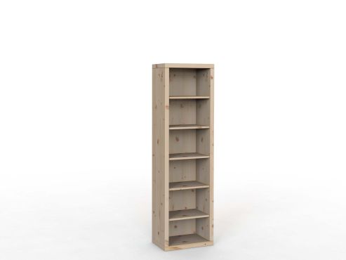 Zirbenregal "Ingrid" 50 cm, Höhe 169 cm