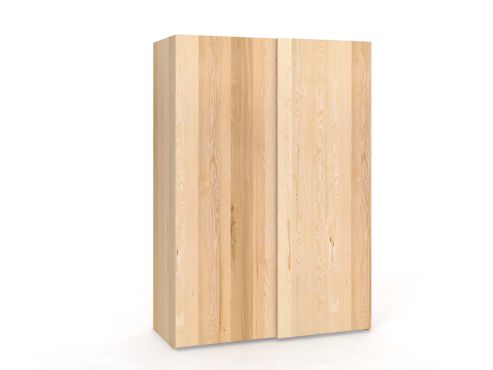 Schiebetürenschrank aus Esche „Ludwig“ 2-türig