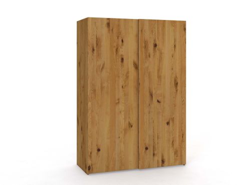 Schiebetürenschrank aus Wildeiche „Ludwig“ 2-türig